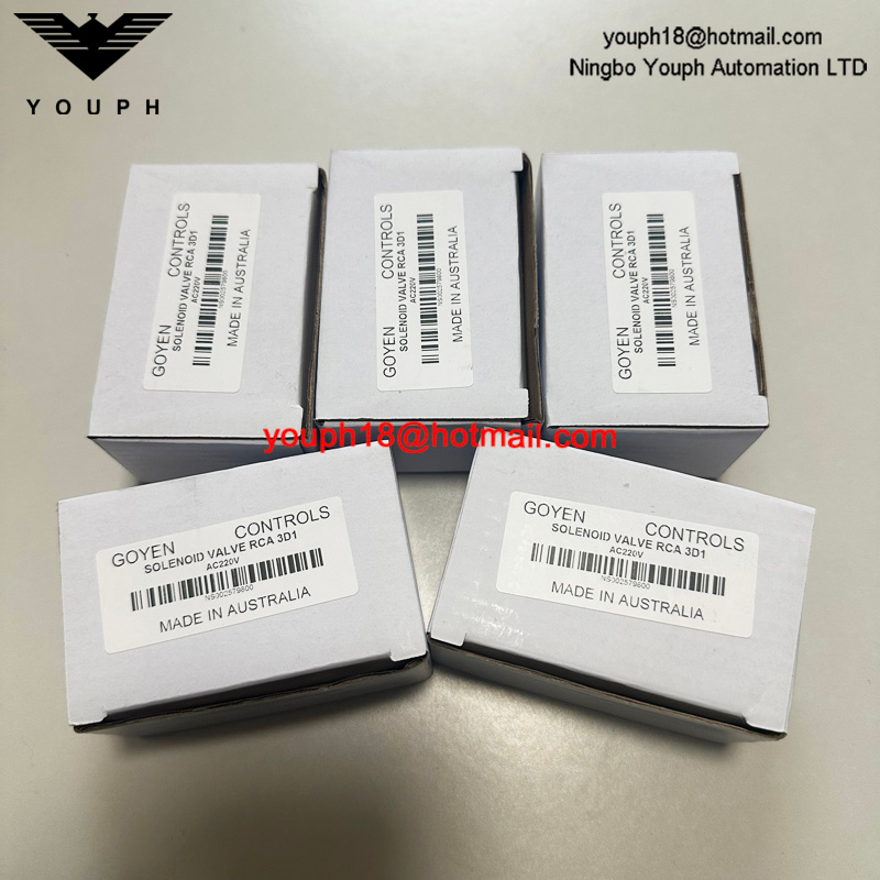 Goyen RCA3D RCA3D0 RCA3D1 RCA3D2 1/8" Remote Solenoid Pilot Valve