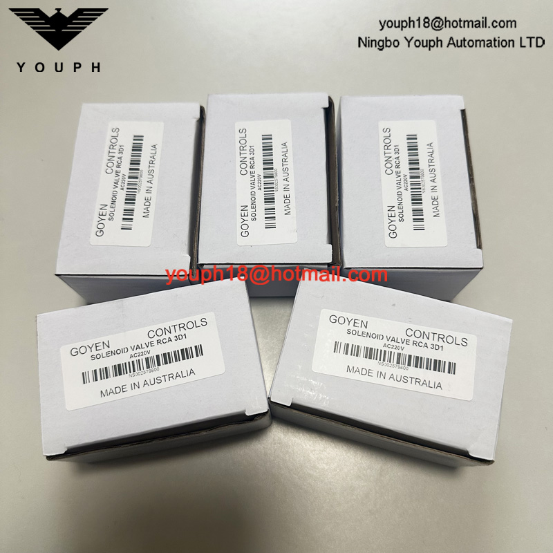 Goyen RCA3D RCA3D0 RCA3D1 RCA3D2 1/8" Remote Solenoid Pilot Valve