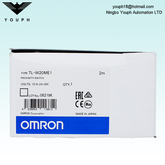 OMRON TL-W20ME1 Sensing Distance 20 mm NO NPN Proximity Switch