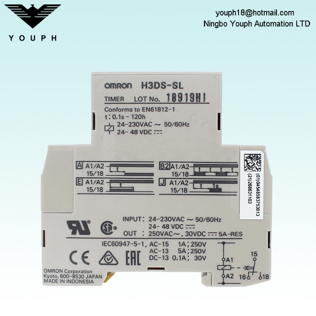 OMRON H3DS-AL H3DS-SL H3DS-ML Solid-state Timer