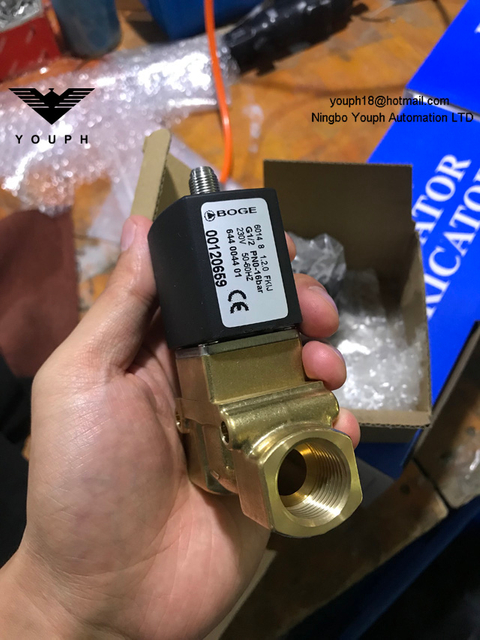 BOGE 644004401 Air Compressor Solenoid Valve