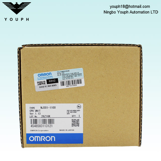OMRON NJ301-1100 NJ301-1200 CPU Machine Automation Controller