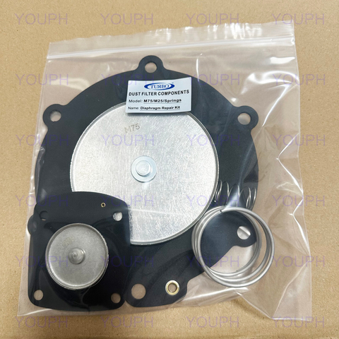 TURBO M75 M25 Springs Pulse Jet Valve FP65 SQP75 SQP75-IN SQP100 Diaphragm Kit