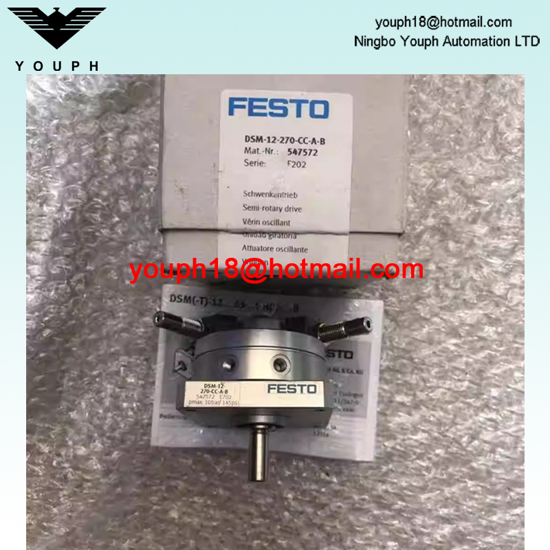Festo DSM-12-270-CC-A-B 547572 With Shock absorber DSM Semi-rotary drive
