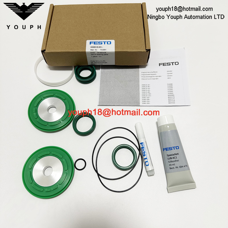 Festo DSBC/G-63-- 753091 DSBC-50 Cylinder Seals Set of wearing parts