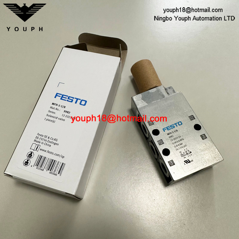FESTO MFH-5-1/8 9982 G1/8 5/2-way MFH Solenoid valve