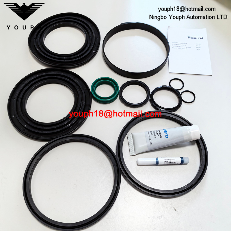 Festo DNC-125-PPVA 369201 DNC125 ISO15552 Standard Cylinder Repair Kit