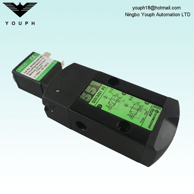 SCG551A001MS ASCO 3/2 ways 1/4 inch solenoid valve 