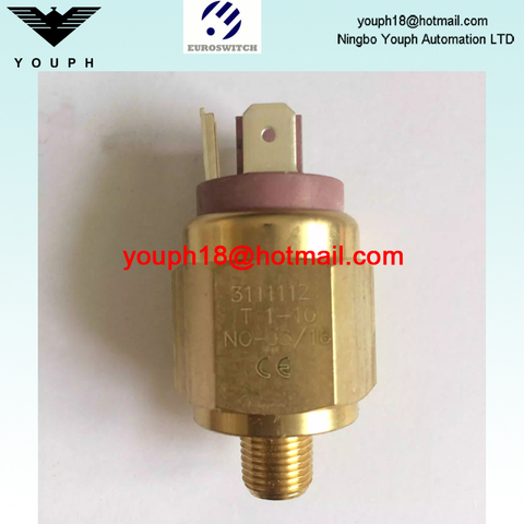 Euroswitch 3111112 3110211 31 Series Textile machine tool Diaphragm pressure switch