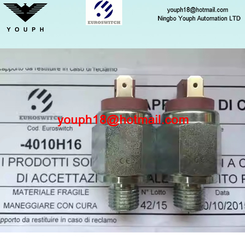 Euroswitch 4010H16 4020H16 40V10H16 40V20H16 T50-150 40 40V Piston pressure switch