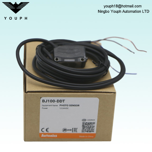 Autonics BJ100-DDT BJ100-DDT-P BJ Series Diffuse reflective Photoelectric Sensor