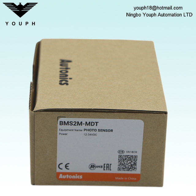 Autonics BMS2M-MDT Retroreflective Amplifier Built-in Photoelectric Sensor