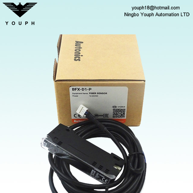 Autonics BFX-D1-P PNP BFX Series LCD Display Fiber Optic Amplifier