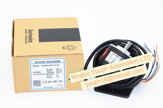Autonics E50S8-2000-3-T-24 Diameter ∅50mm Shaft type Incremental Rotary Encoder