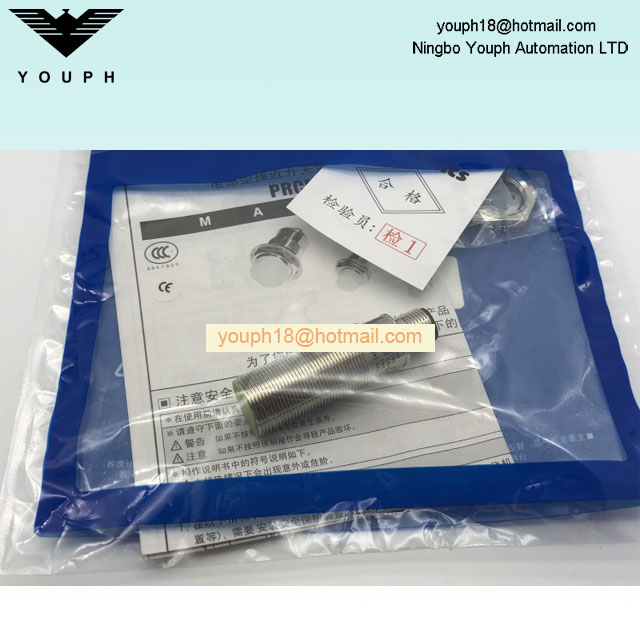 AUTONICS PRCM18-5AO PRCM18-5AC PRCM Series AC Power Cylindrical Connector Type Proximity Sensor