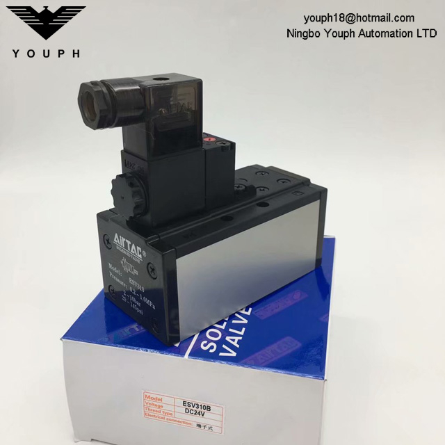 Airtac ESV310 ESV320 ESV330C ESV330E ESV330P ISO Standard Solenoid Valve