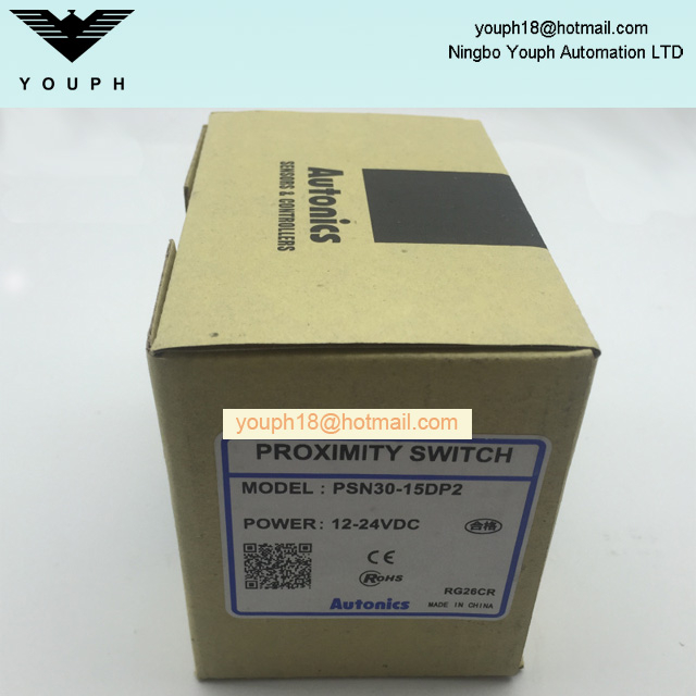 AUTONICS PSN30-15DP2 Normally Closed Front Side Proximity Switch