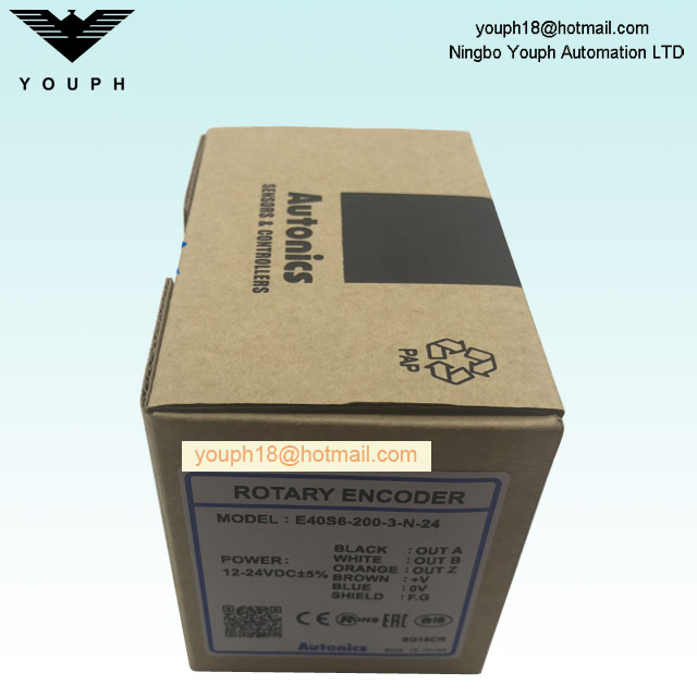 Autonics E40S6-200-3-N-24 Rotary Encoder