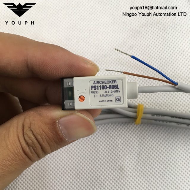 SMC PS1000-R06L PS1100-R06L Positive Pressure Air Checker Electronic Pressure Switch