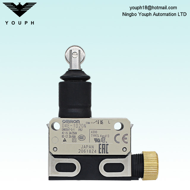 OMRON D4E-1D20N Small Sealed Switch Molded terminal Limit Switch