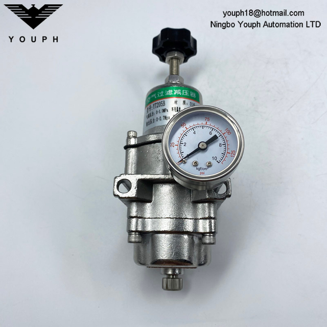 YTC YT-205 YT-205B YT-205BN1 Stainless Steel Air Filter Regulator