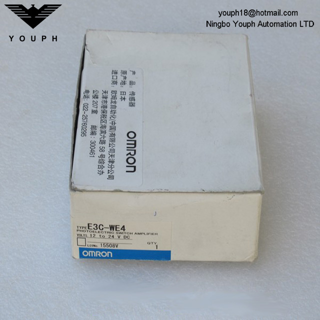 OMRON E3C-WE4 Compact Head Amplifier-separated Photoelectric Sensor