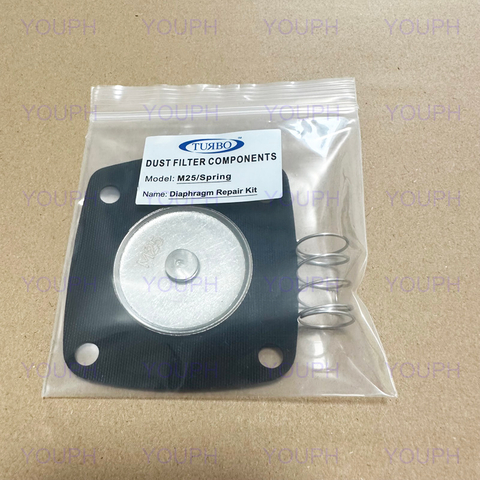 TURBO M25 Pulse Valve FP25 FM25 DP25 DM20 1" Diaphragm Repair Kit