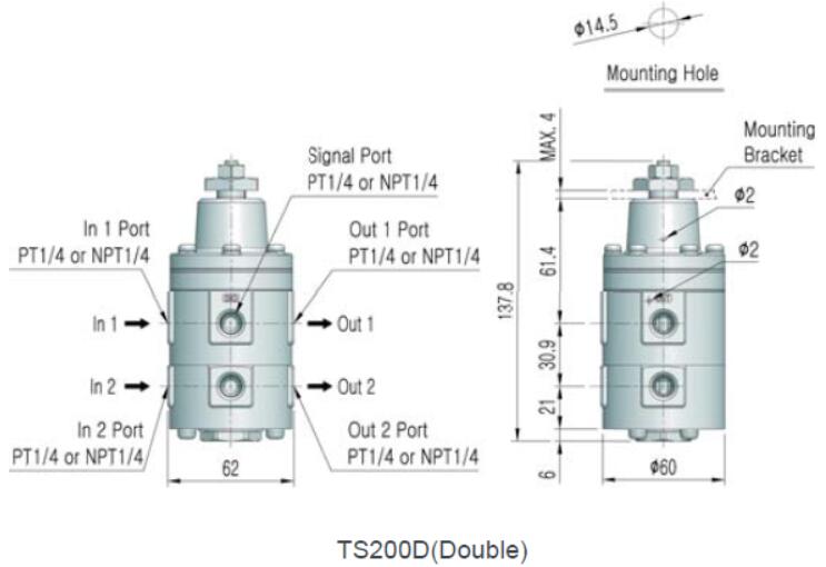 drawing TS200D