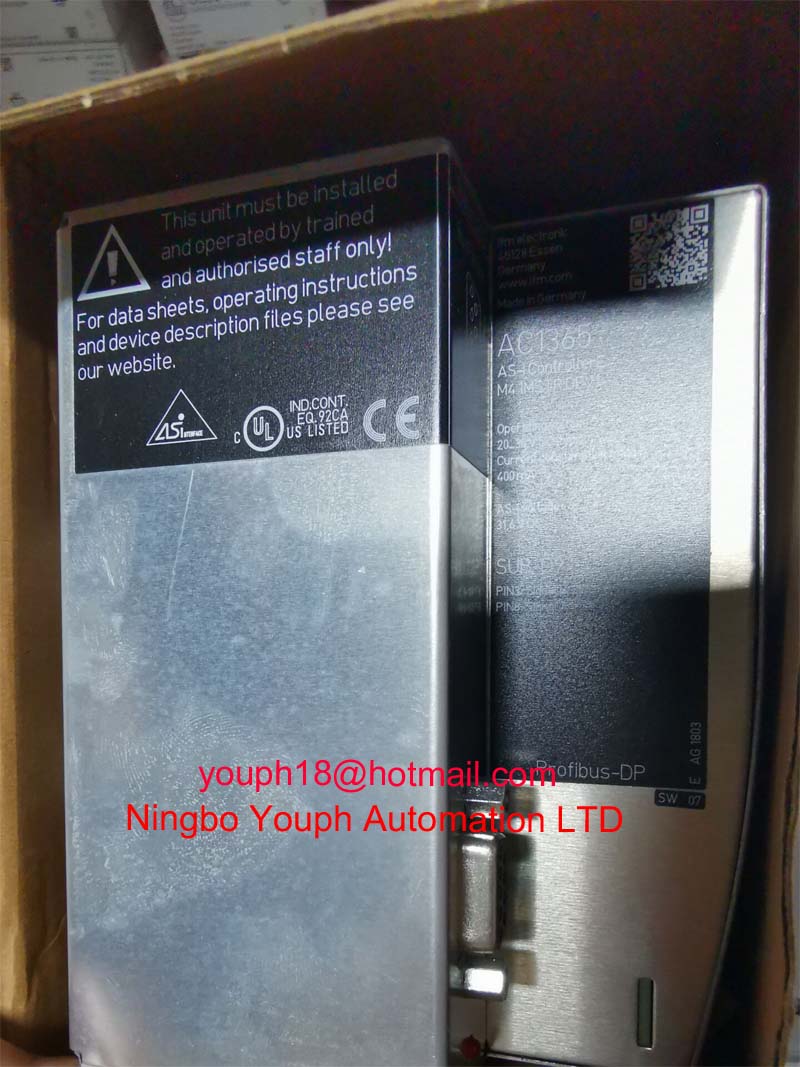 IFM Electronic AC1365 AS-Interface PROFIBUS DP gateway with PLC ControllerE M4 1Mstr DPV1