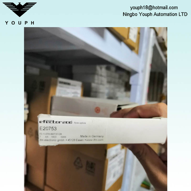 IFM E20753 FE-11-EPA-M4/F1x1/2M Fibre Optic Through-beam Sensor