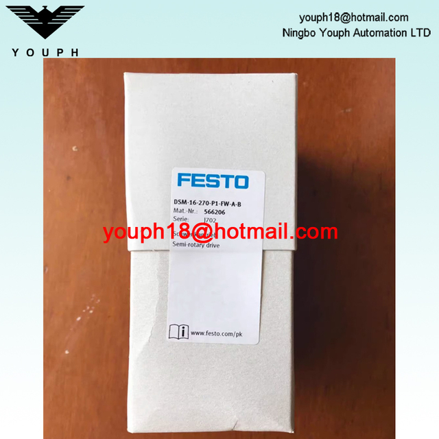 Festo DSM-16-270-P1-FW-A-B 566206 With adjustable elastic cushioning components Semi-rotary Drive