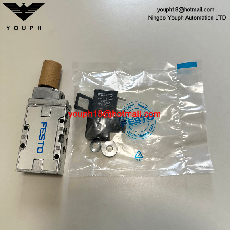 FESTO MFH-5-1/8-B 19758 With coil 24VDC 220VAC Tiger valve 2000 Solenoid valve
