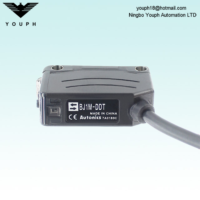 Autonics BJ1M-DDT BJ1M-DDT-P Miniature and built-in Amplifier Diffuse Reflective Photo Sensor
