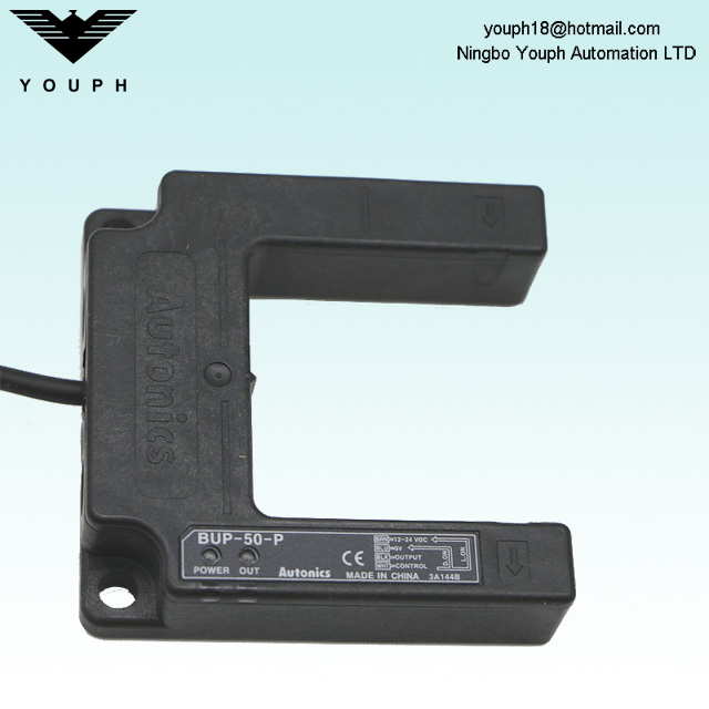 Autonics BUP-50-P U Type Sensor Through-beam Photo Sensor