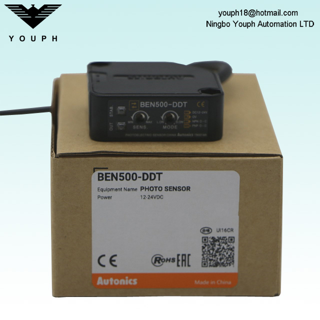 Autonics BEN500-DDT AC/DC Middle Size Housing Type Diffuse Reflective Proximity Switch