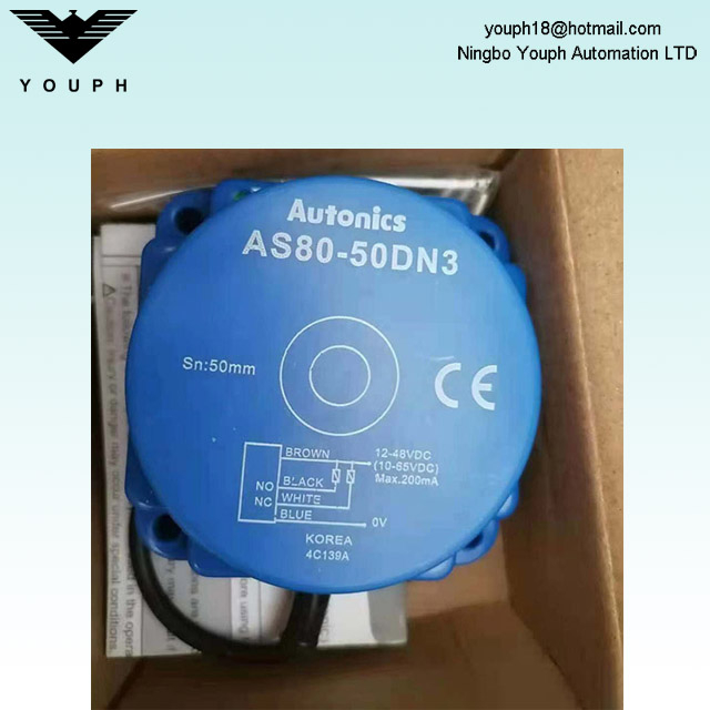 Autonics AS80-50DN3 AS80-50DP3 Inductive Long Distance Proximity Sensor