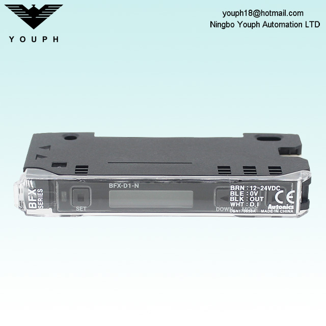 Autonics BFX-D1-N BFX Series LCD Display Digital Fiber Optic Amplifier