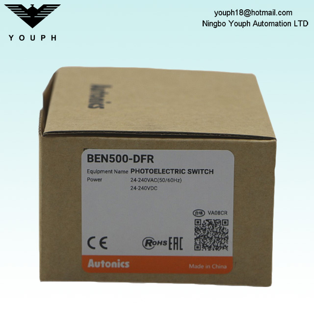 Autonics BEN500-DFR Relay Contact Output Diffuse Reflective Proximity Switch