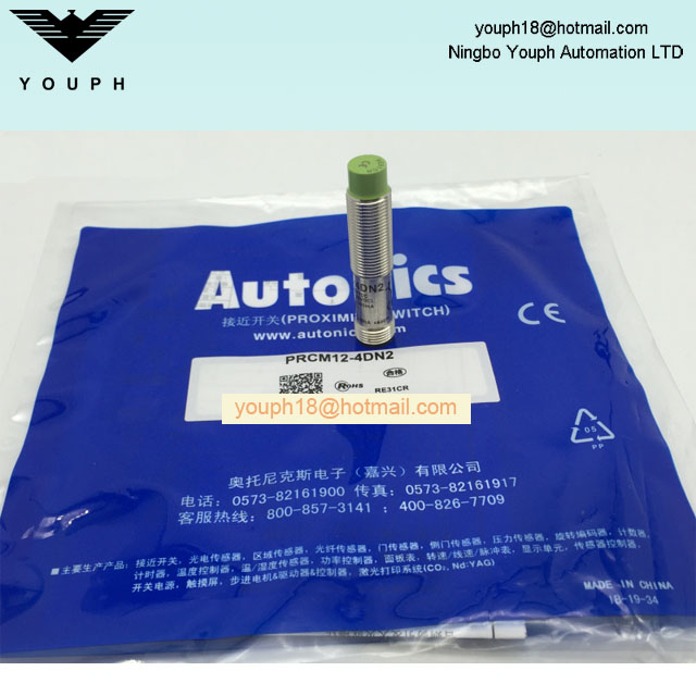 AUTONICS PRCM12-4DN2 PRCM12-4DP2 PRCM Series Cylindrical Connector Type Proximity Sensor