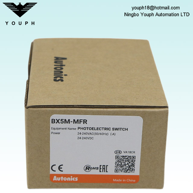 Autonics BX5M-MFR BX5M-MFR-T Retroreflective Amplifier Built-in Terminal Photo Sensor