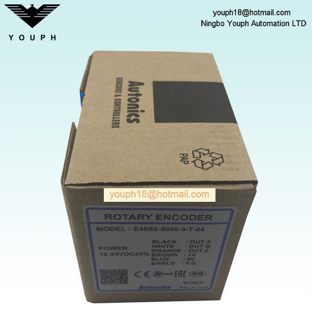 Autonics E40S8-5000-3-T-24 Incremental Rotary Encoder