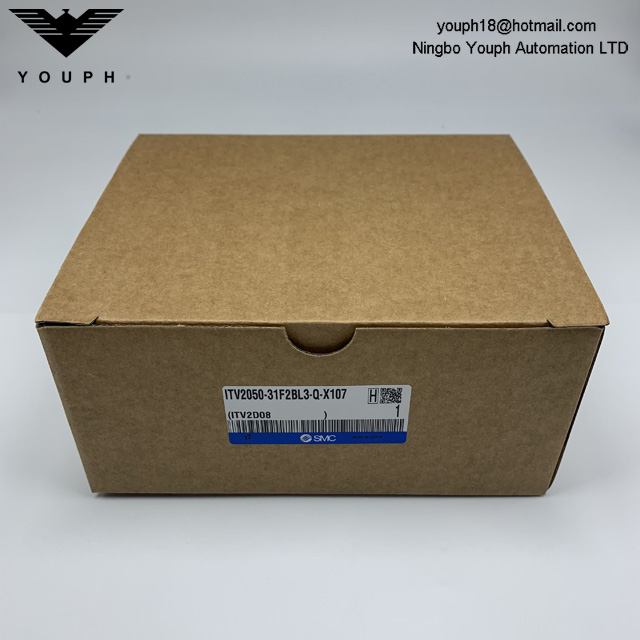 SMC ITV2050-31F2BL3-Q-X107 Electro-Pneumatic Regulator