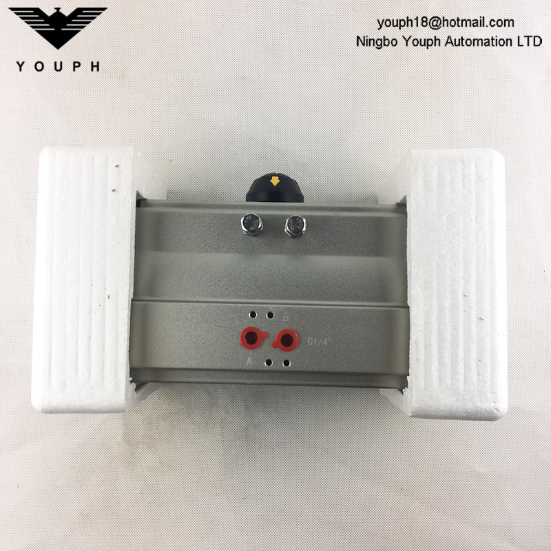 AT105 AT125 AT140 AT160 AT190 AT210 AT240 Pneumatic Actuator Customized Air Cylinder
