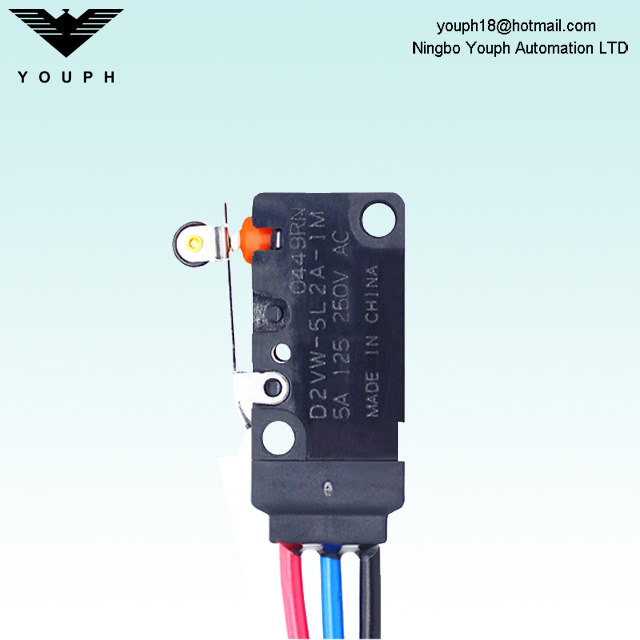 OMRON D2VW-5L2A-1M D2VW-5L1-1M IP67 Sealed Miniature Basic Switch