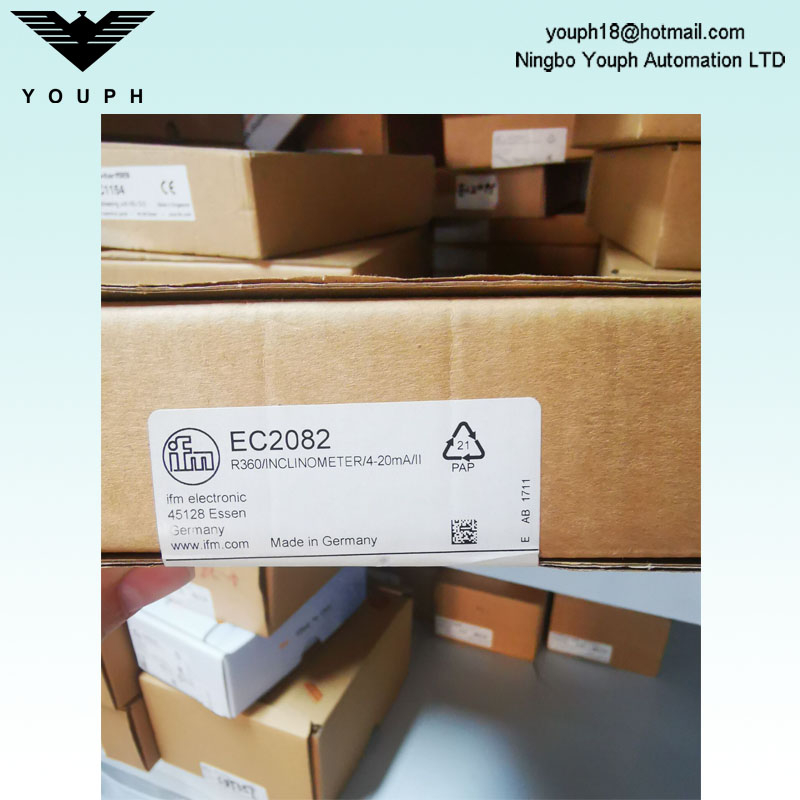 IFM EC2082 R360/INCLINOMETER/4-20mA/II Inclination Sensor