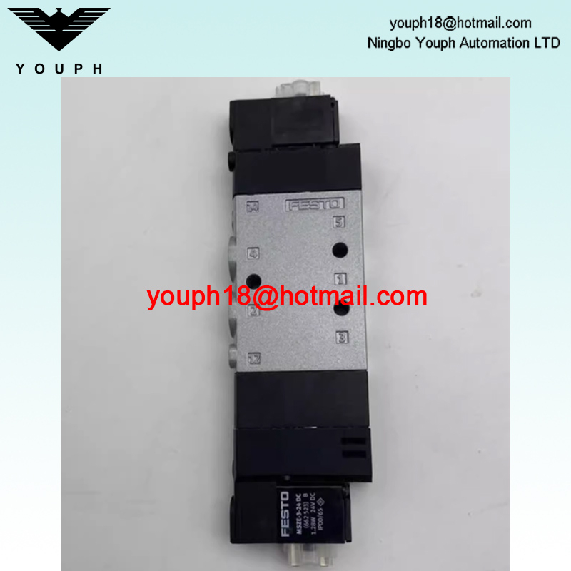 Festo CPE14-M1BH-5/3E-1/8 196935 5/3 exhausted 24VDC Solenoid valve