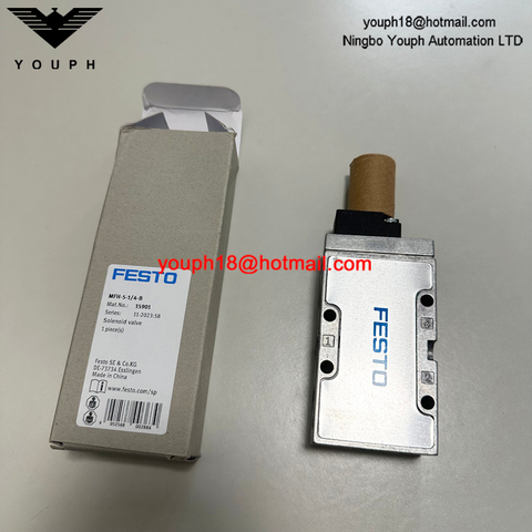 FESTO MFH-5-1/4-B 15901 G1/4 5/2-way monostable Tiger Solenoid valve