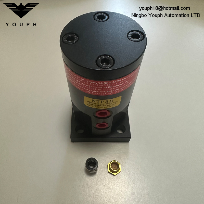 NTP32 Netter Pneumatic Piston Vibrator Pneumatic Hammer Linear Vibration for Bin Hopper 