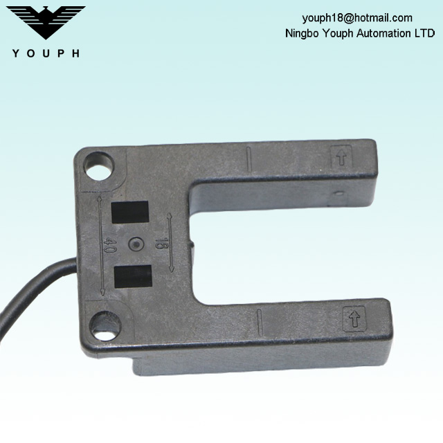 Autonics BUP-30S NPN Open Reinforced Plastic Case U-shaped Through-beam Photoelectric Sensor