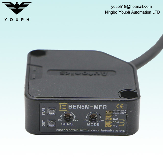 Autonics BEN5M-MFR Retroreflective PhotoElectric Sensor Proximity Switch